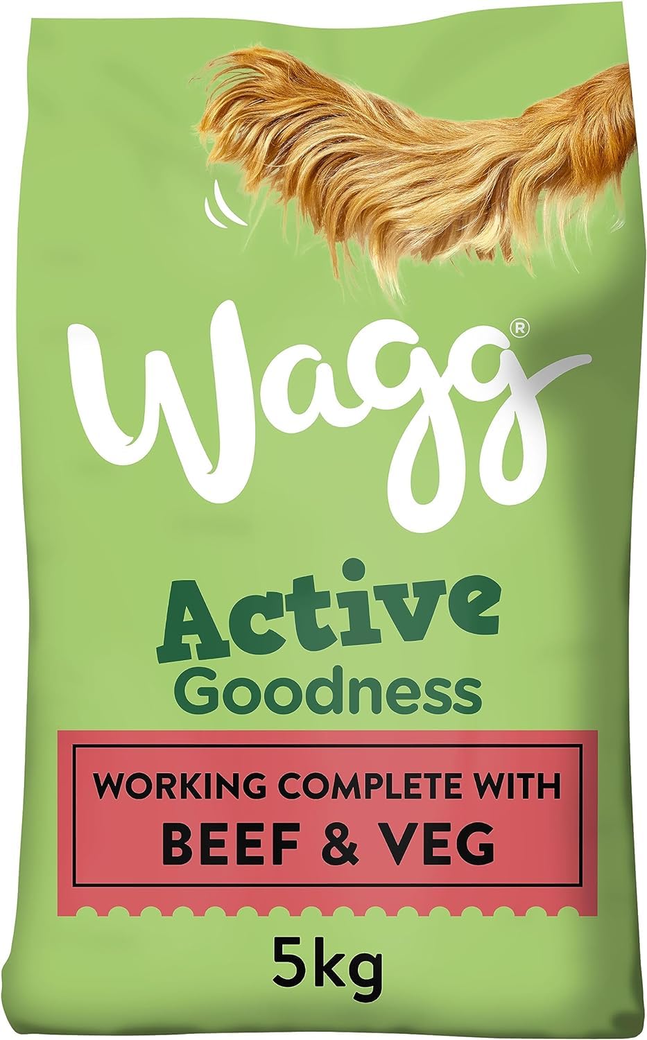 Wagg Active Goodness Complete Dry Adult Dog Food Chicken 12kg