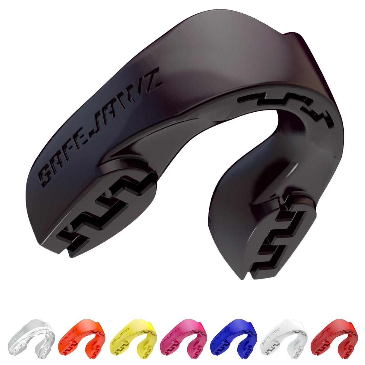 SAFEJAWZ Mouth Guard, Slim Fit Gum Shield for Adult & Junior with Case
