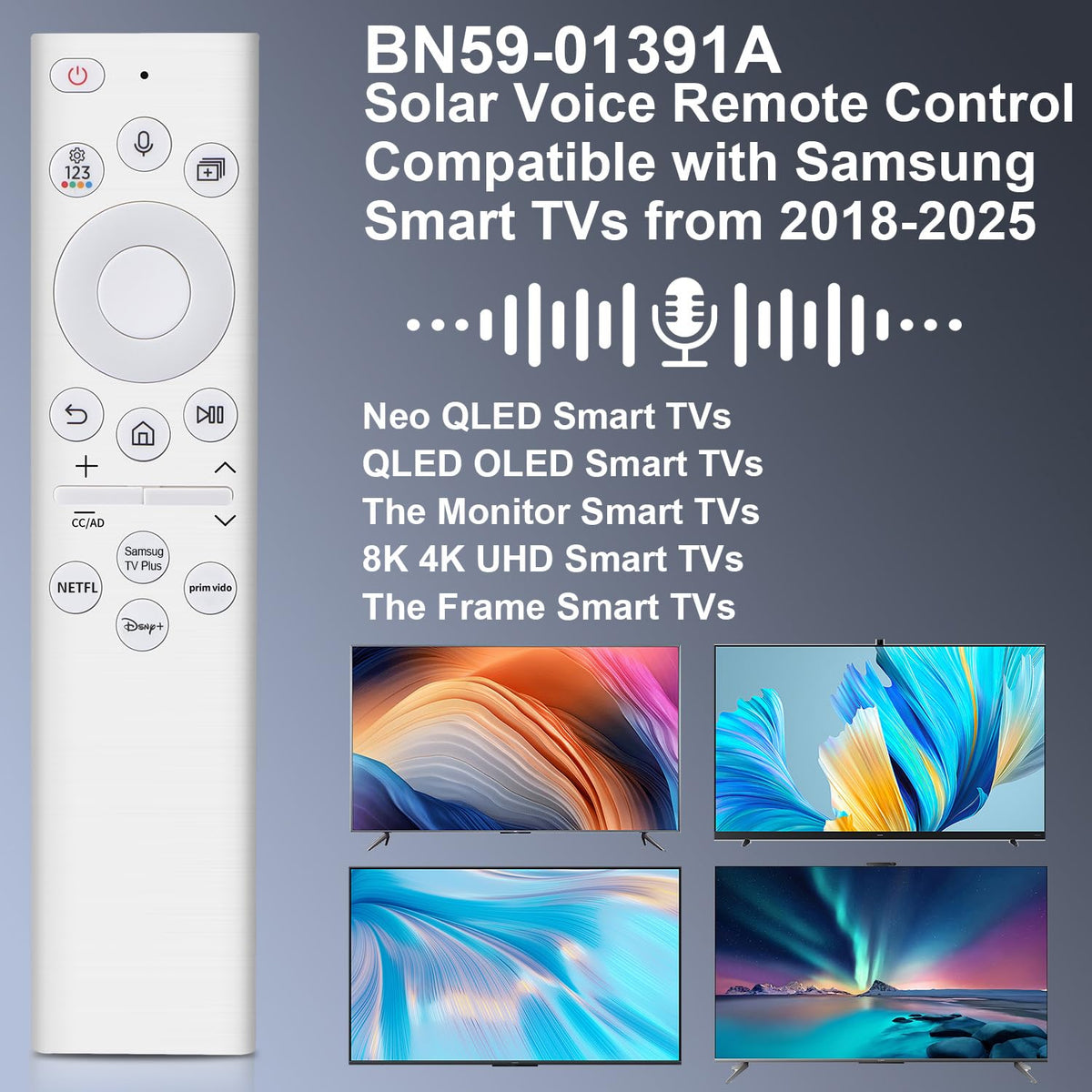 Gvirtue 【Pack of 2】Replacement Remote Control Compatible with Roku Box Model: Roku 1, Roku 2(HD, XD, XS), Roku 3, Roku LT, HD, XD, XDS, Roku N1, Roku Express, Roku Express+