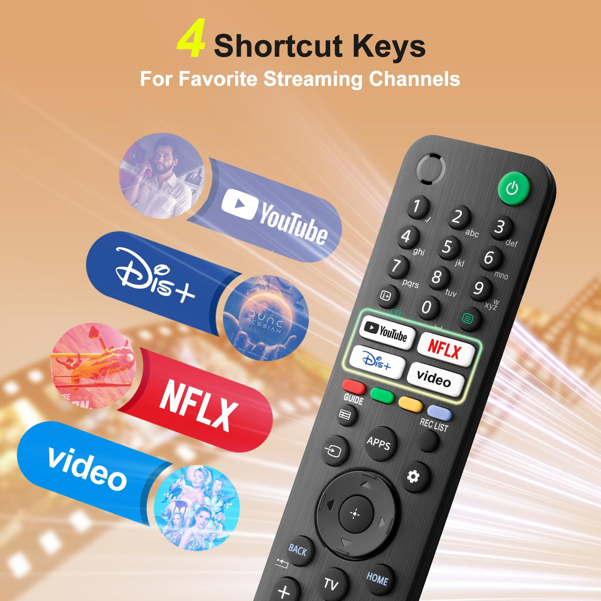 Universal for Samsung TV Remote Replacement