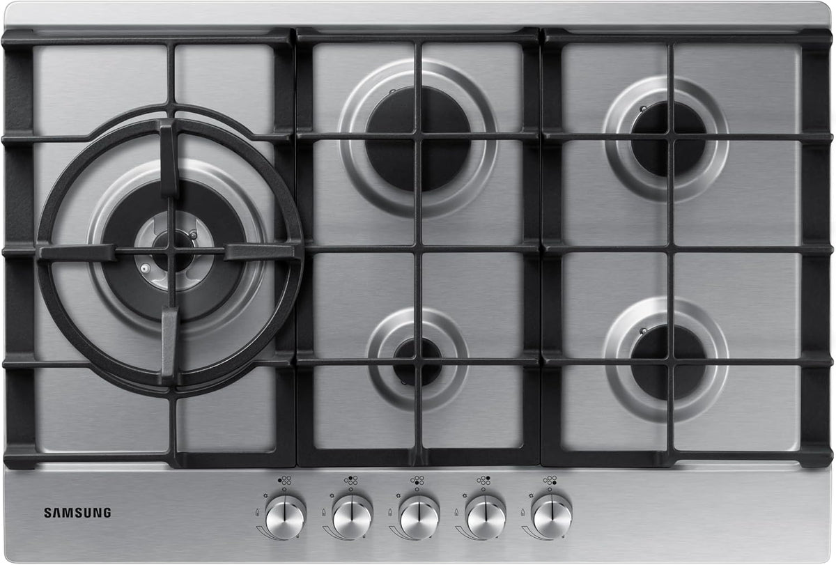Samsung Ceramic Hob with 4 Cooking Zones, With Touch Control, Colour: Black, Material: Glass, C61R2AEE
