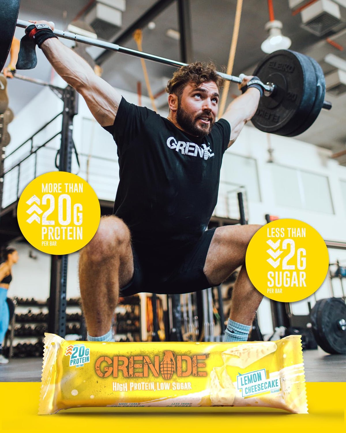 Grenade Chocolate Chip Salted Caramel Protein Bars, 12 x 60 g