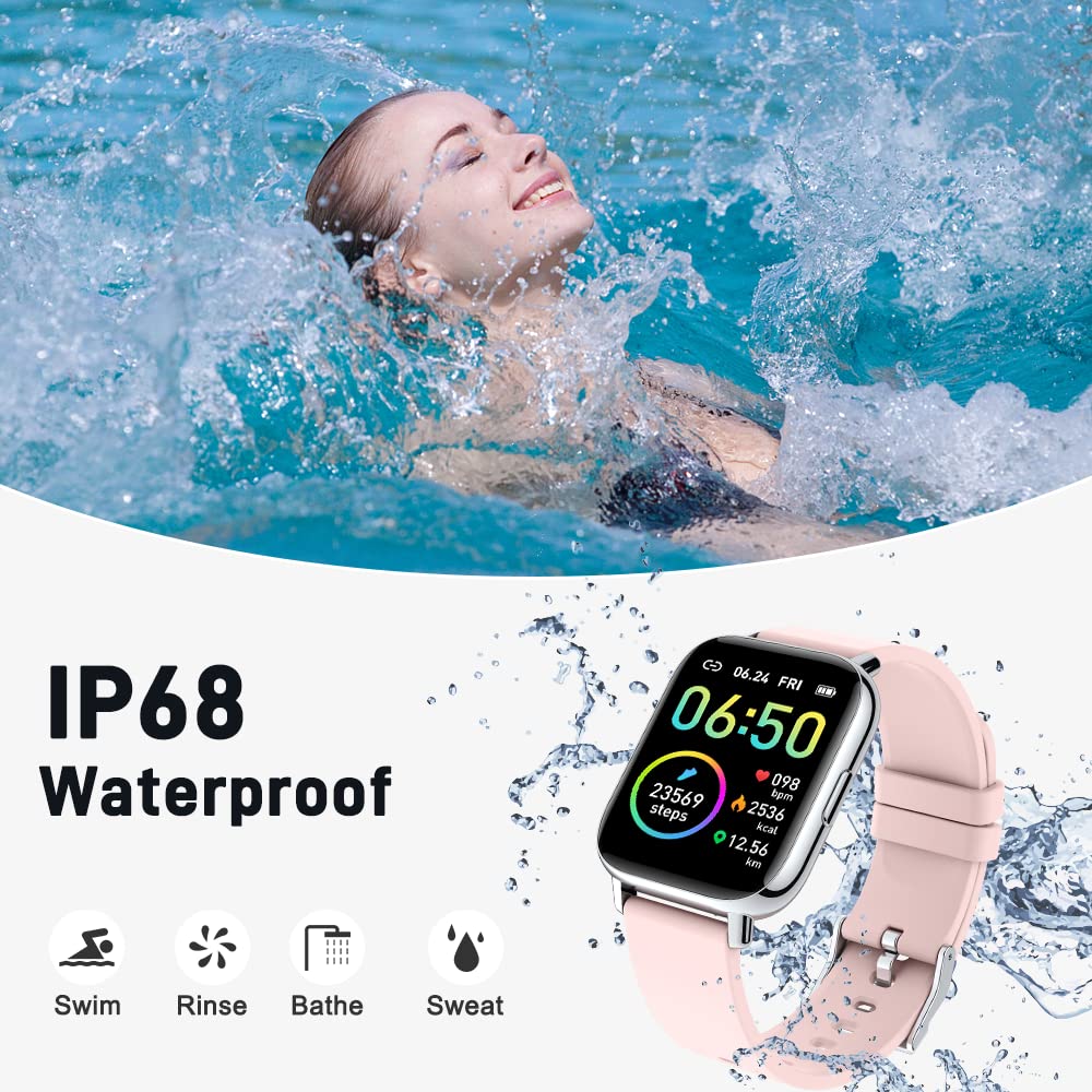 Motast Smart Watch, Fitness Tracker 1.69'' HD for Men Women, Step Counter