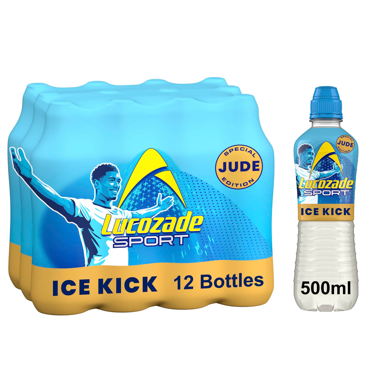 Lucozade Sport Orange Sports Drink, 4 x 500ml