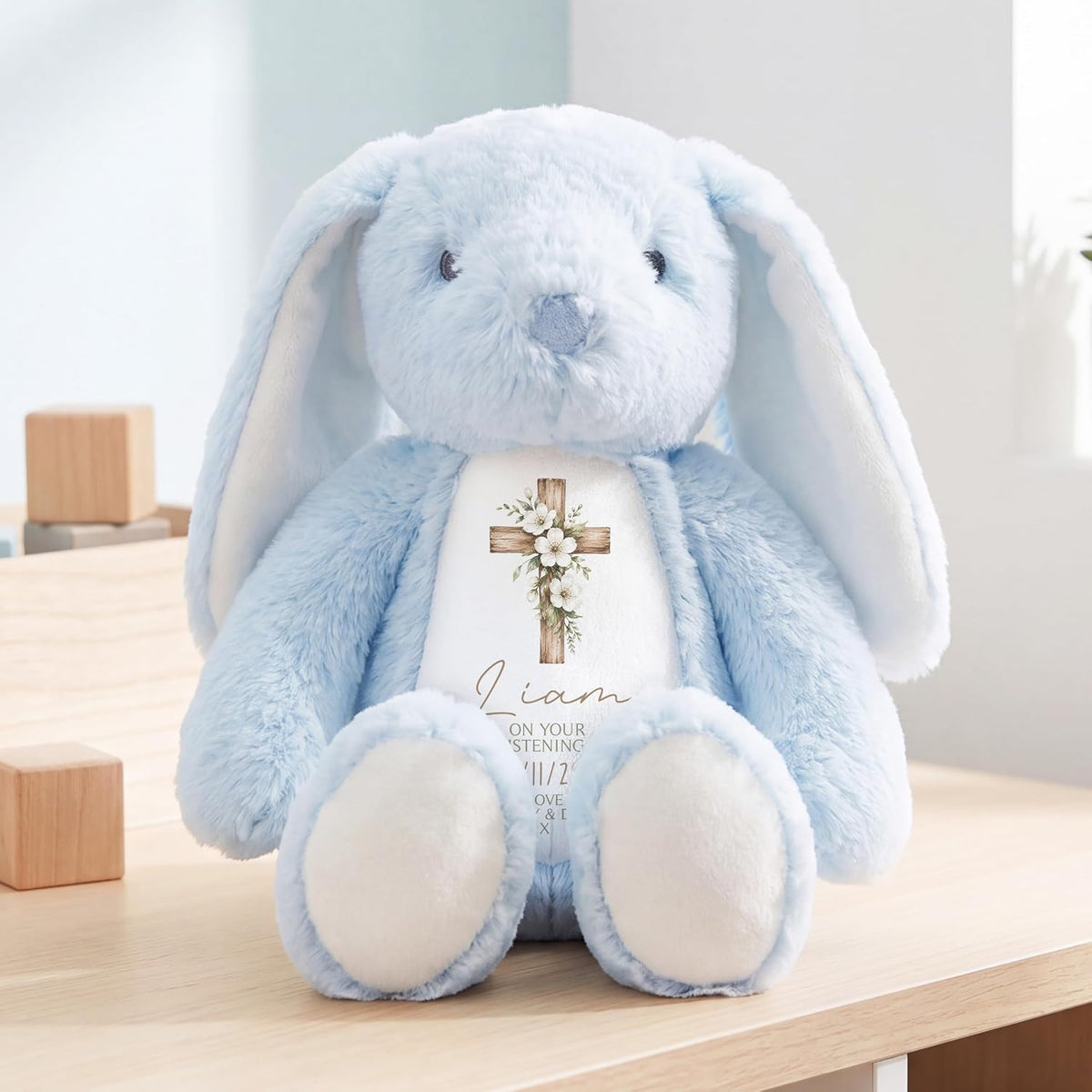 Personalised Christening Gift | Christening Teddy, Christening Gifts, Baptism Teddy | Custom Baptism Gift