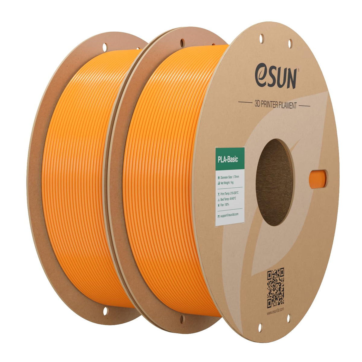 eSUN PLA Filament 1.75mm, PLA Basic Dimensional Accuracy +/- 0.05mm, 1KG Spool (2.2 LBS) Speedy Filament for 3D Printers,Black
