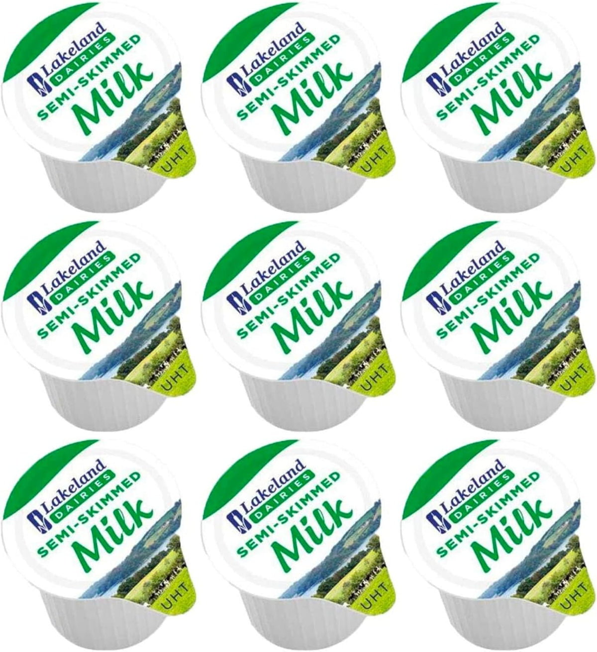 Lakeland Long Life Semi-Skimmed Milk - 240 Pots