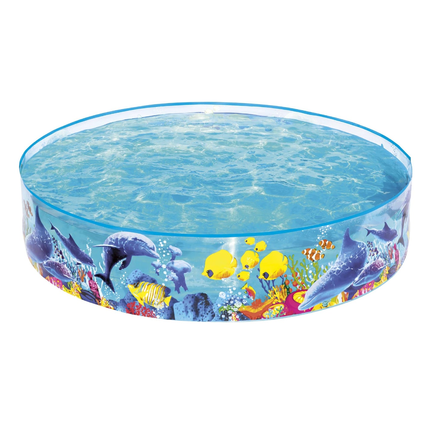 Bestway Sea Creature Kids Paddling Pool — 48 inch Round, 219 Litres | Toddlers & Children