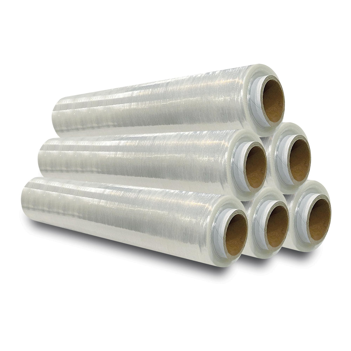 JeeJaan® 1 Roll Clear Pallet Wrap 400mm x 250m 20mu | Tear Resistant Stretch Film | Water & Moisture Proof Pallet Stretch Shrink Wrap | Multi-Use Strong Pallet Stretch Wrap