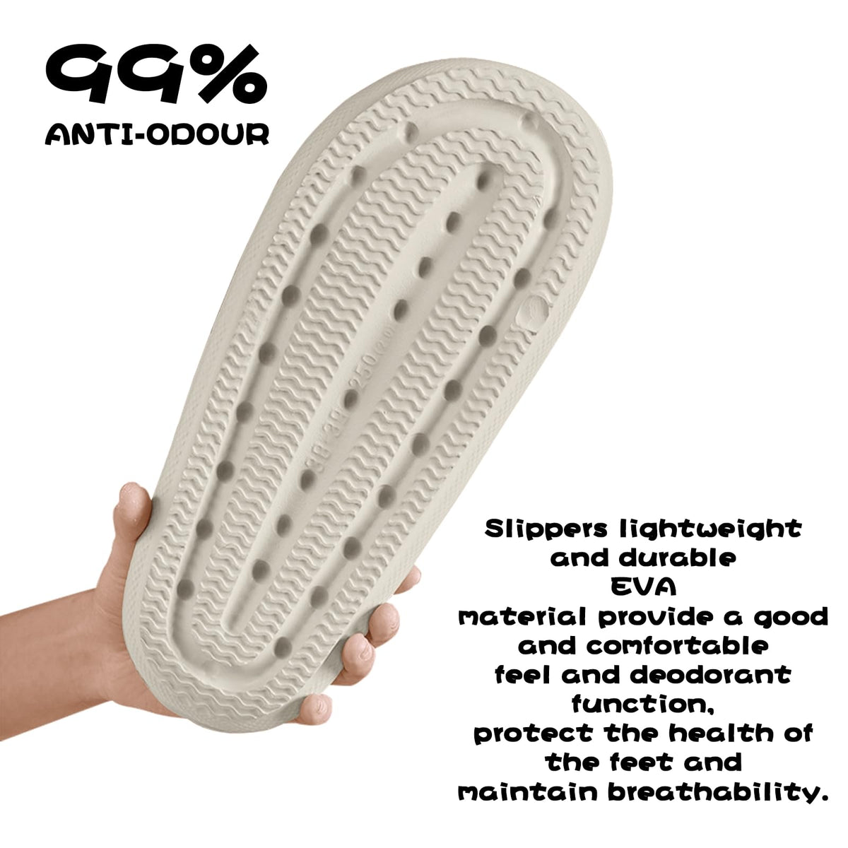 BHFRGAS Sliders Cloud Slippers Women Men，Non-Slip Mens Womens Slippers Cloud Sliders，Soft Flip Flops with Thick Sole for Shower Bathroom Pool Beach
