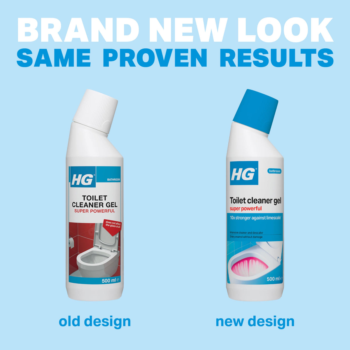 3X HG Super Powerful Toilet Cleaner