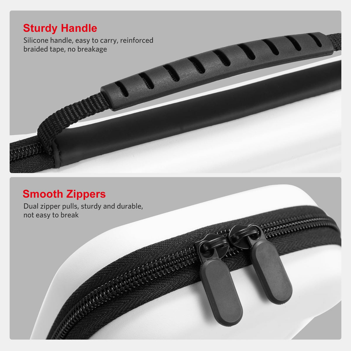 CoBak Large Capacity Carrying Case for Nintendo Switch 2 2025- 3 in 1 Black