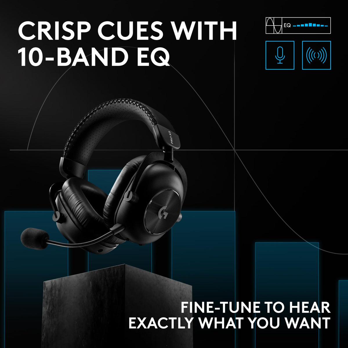 Logitech G PRO X 2 LIGHTSPEED Wireless Gaming Headset (Black)