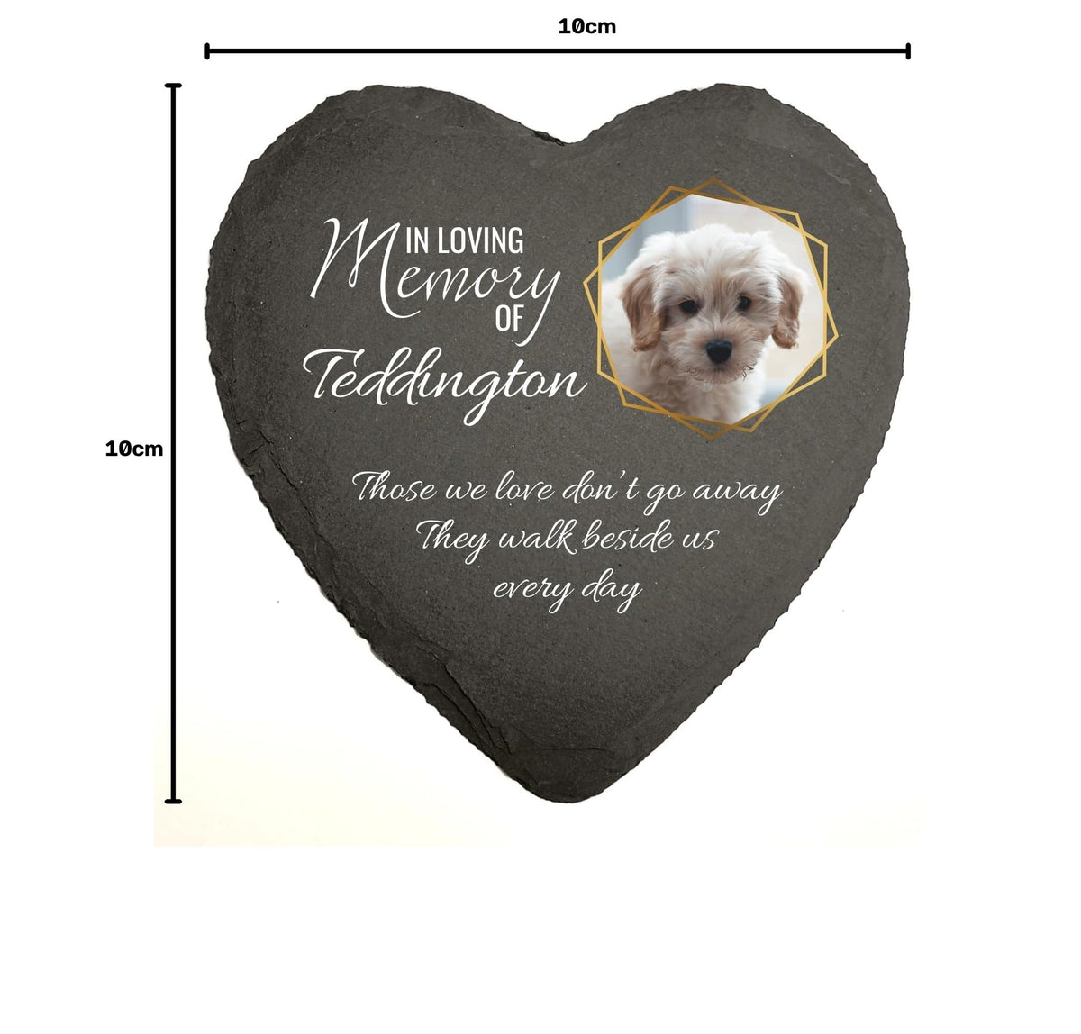 You Personalise UV Printed Photo Memorial Grave Marker Personalised Photo