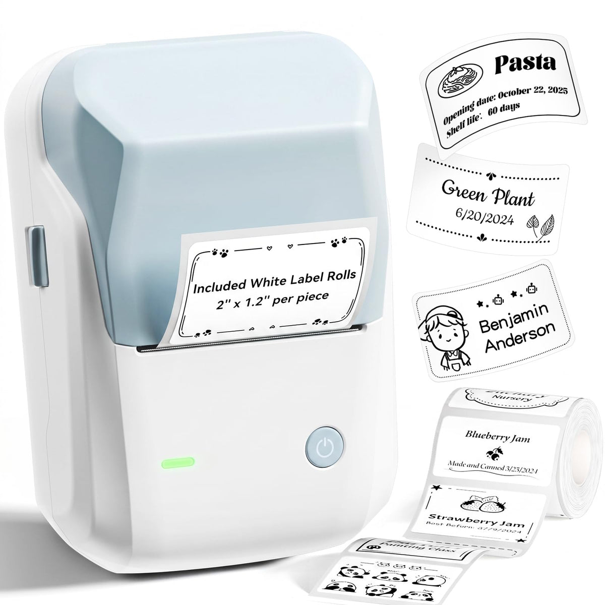 NIIMBOT B1 2-Inch Label Maker, Portable Thermal Printer for Small Business