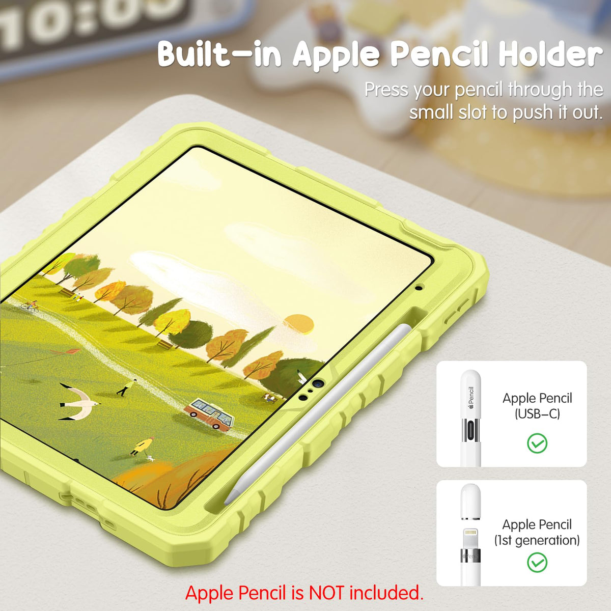 FINTIE Kid-Friendly Case for iPad (A16) 11th Gen 11 Inch, iPad 10th Gen
