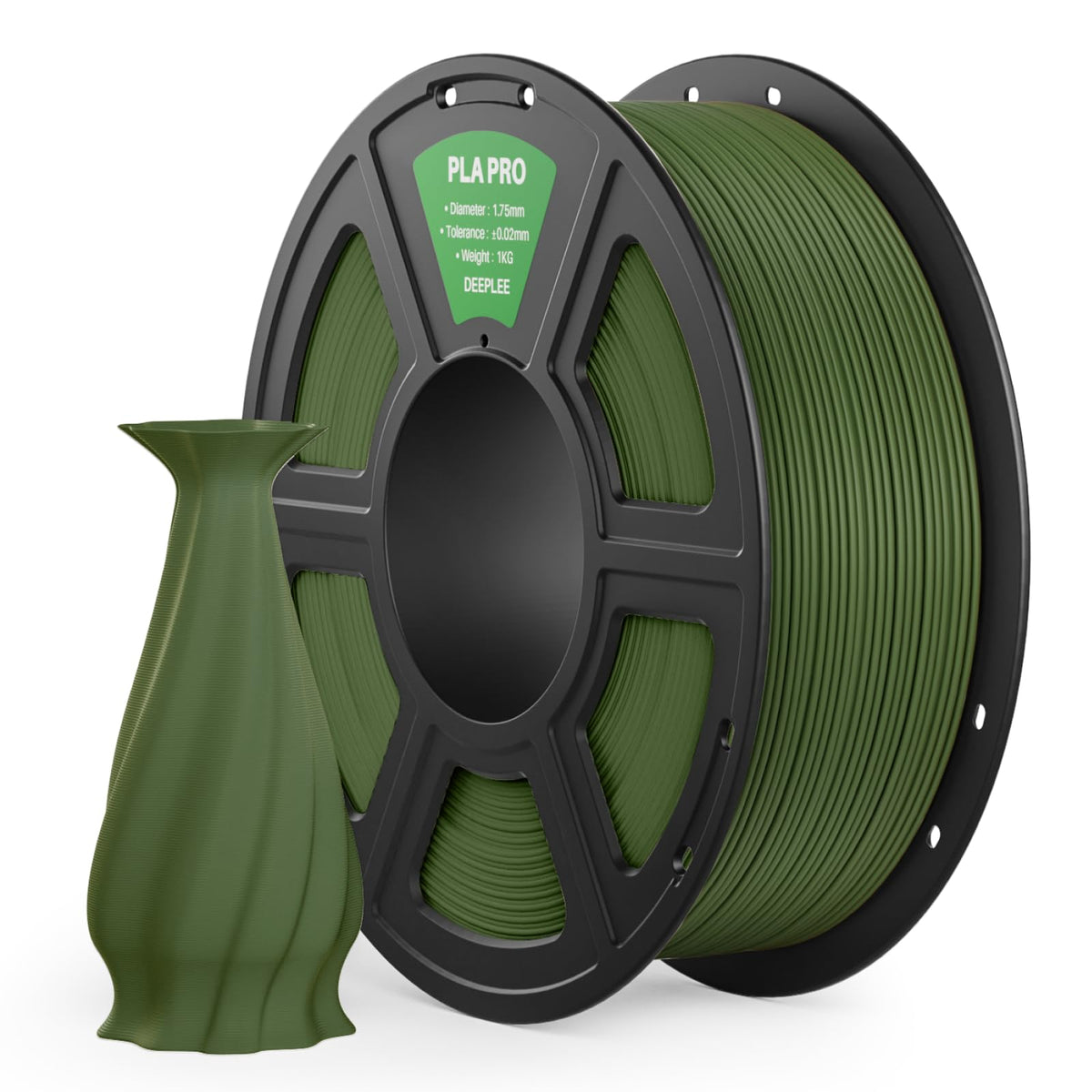 DEEPLEE PLA PRO Filament 1.75mm Brown 2KG