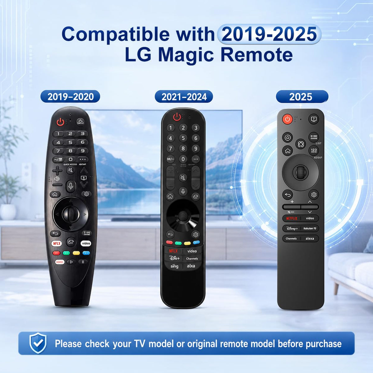 for LG TV Remote, Universal for LG Remote Control Smart TV Replacement
