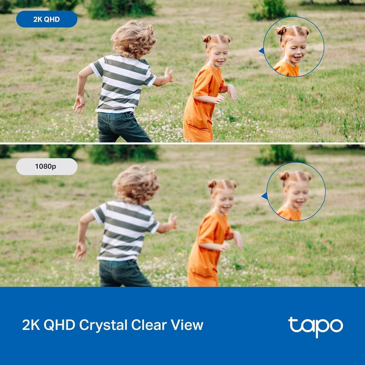 Tapo TC40 Pan/Tilt Smart Security Outdoor Camera, Full HD, 360° Person Detection Motion Tracking, Color Night Vision, WiFi Camera No Monthly Fee, Two-Way Talk, IP65, Works with Alexa and Google