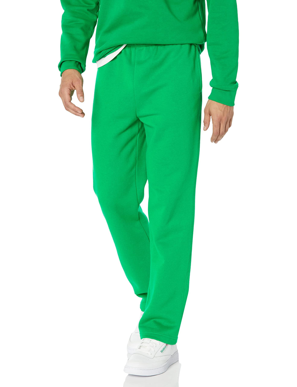 Amazon Essentials Men's Fleece Open Bottom Sweatpant (Available in Big and Tall)