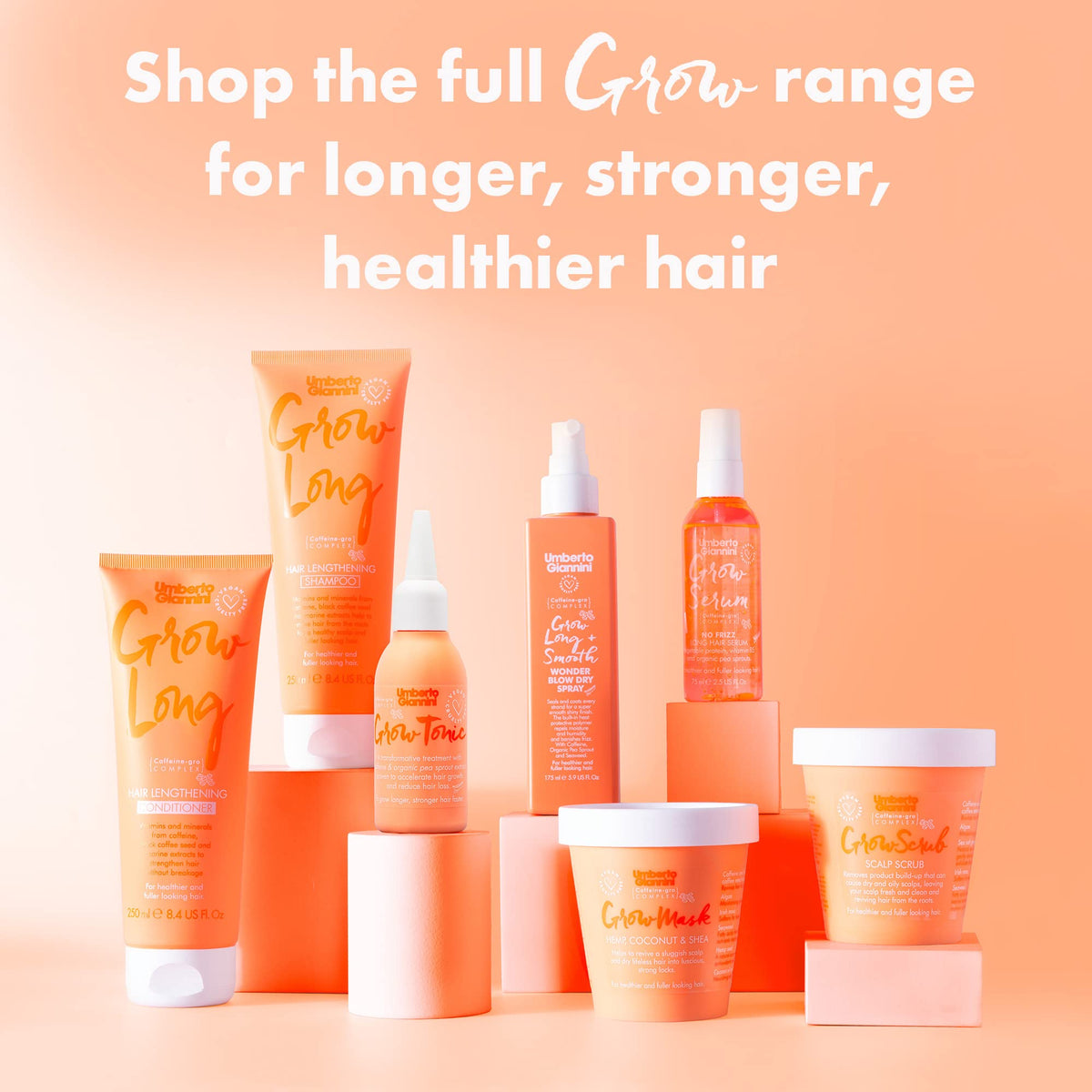Umberto Giannini Curl Jelly Scrunching Jelly & Creme De Curl Control Cream Duo for Curly or Wavy Hair, Vegan & Cruelty Free, 2 Pack