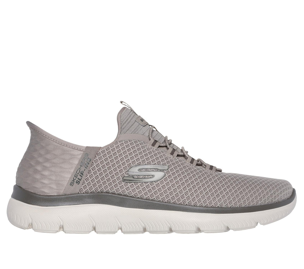 Skechers Men's Slip-Ins Summits High Range Trainers, White