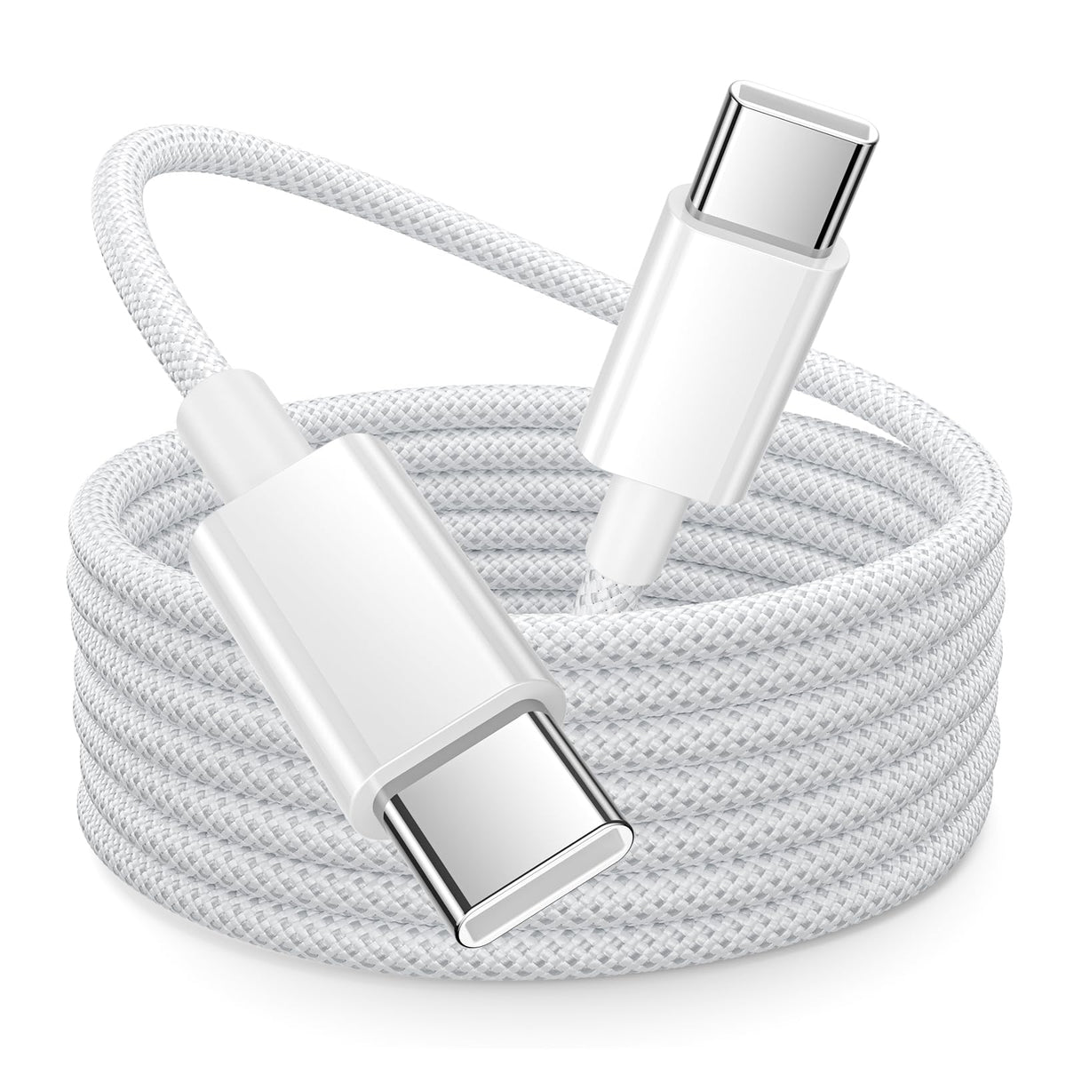100W USB C Charger Cable 3M, iPhone 15 16 17 Charger Cable 3M Long USB C Cable Fast Charge Type C Fast Charging Lead Wire for iPhone Air/17/16 Pro Max/16e/15 Plus,iPad Pro/Air,Macbook,Samsung S25 S24