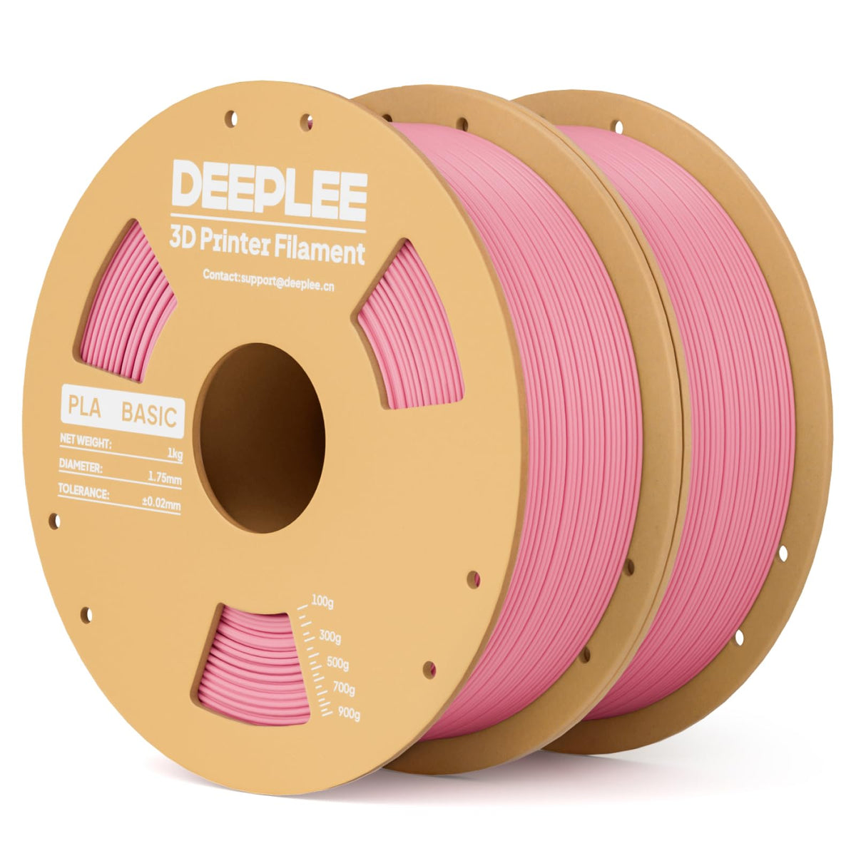 DEEPLEE PLA Filament 1.75mm, Basic 3D Filaments Beige 1kg