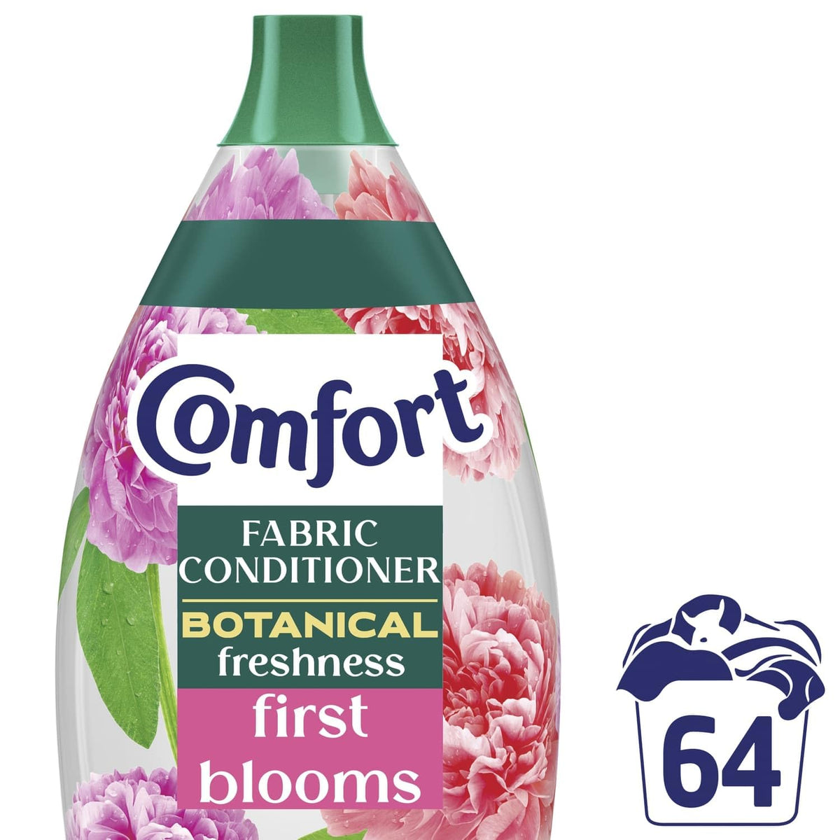 Comfort Pure Dreams Cashmere Soft Fabric Conditioner Dermatologist-Recommended Gentle Next to Sensitive Skin 48 washes(1.44 L) - Case pack of 6