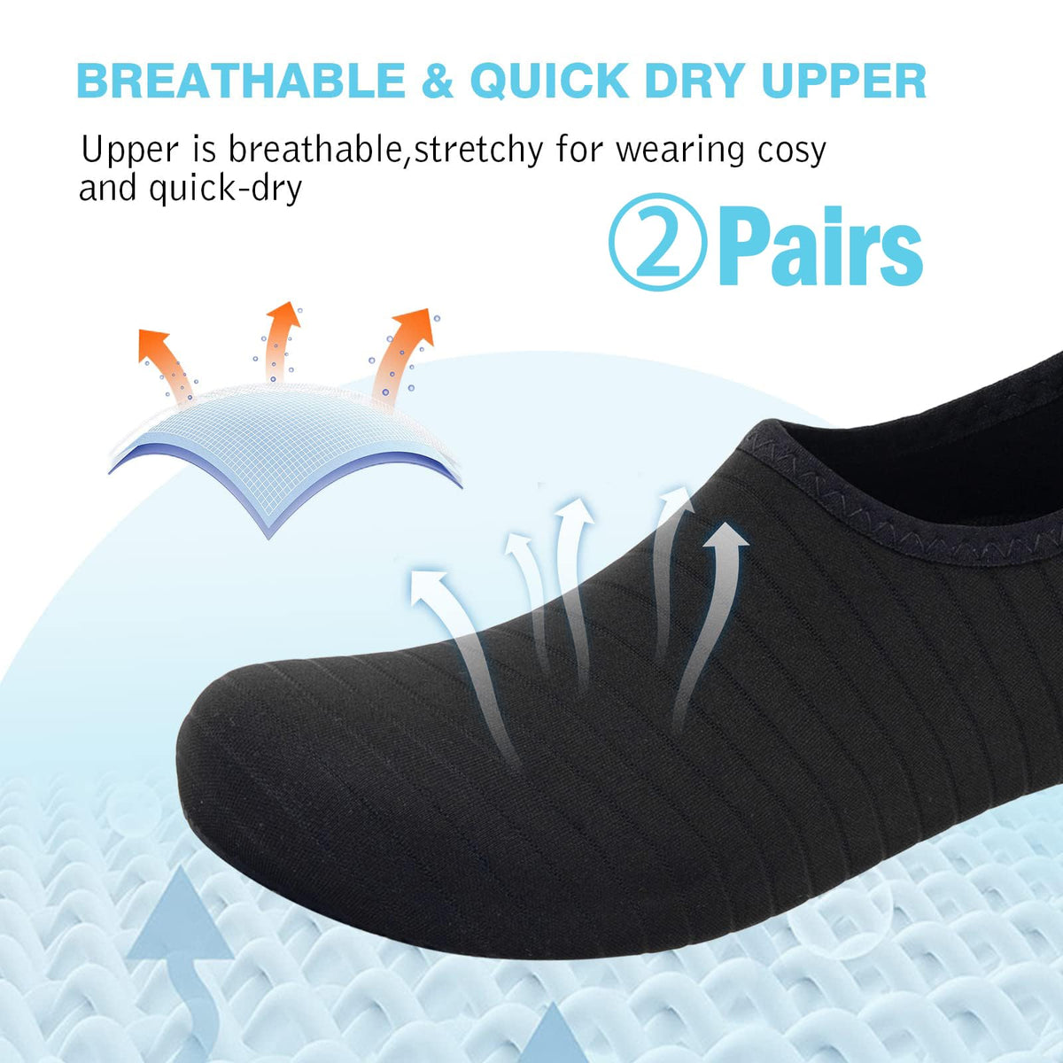 Steppli Water Shoes Swim Aqua Shoes for Men Women