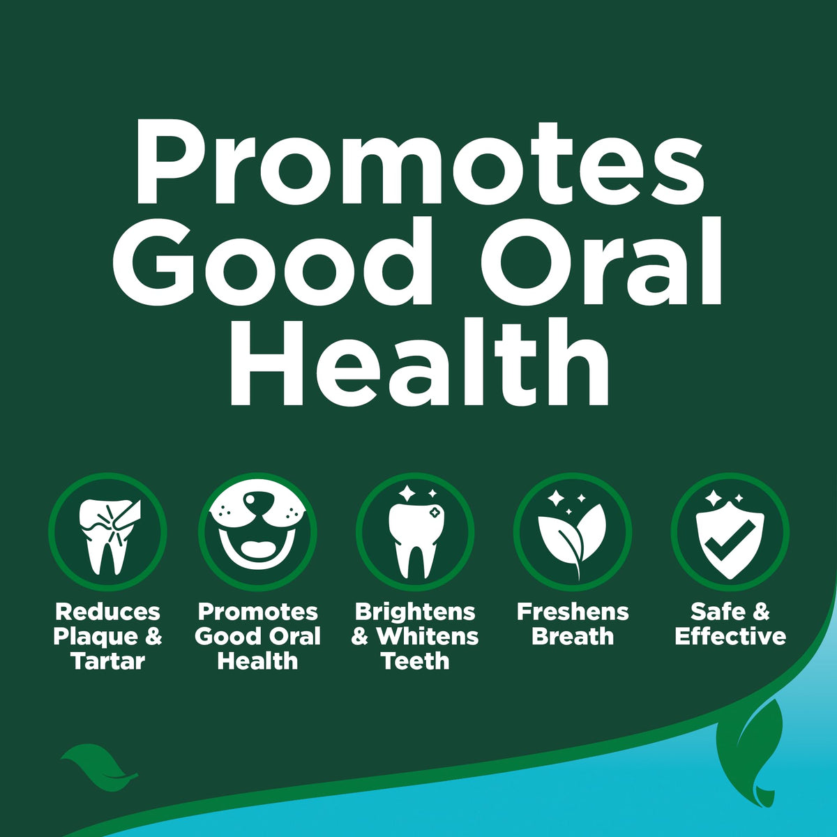 Vet's Best Dental Care Finger Wipes. 50 Disposable Wipes