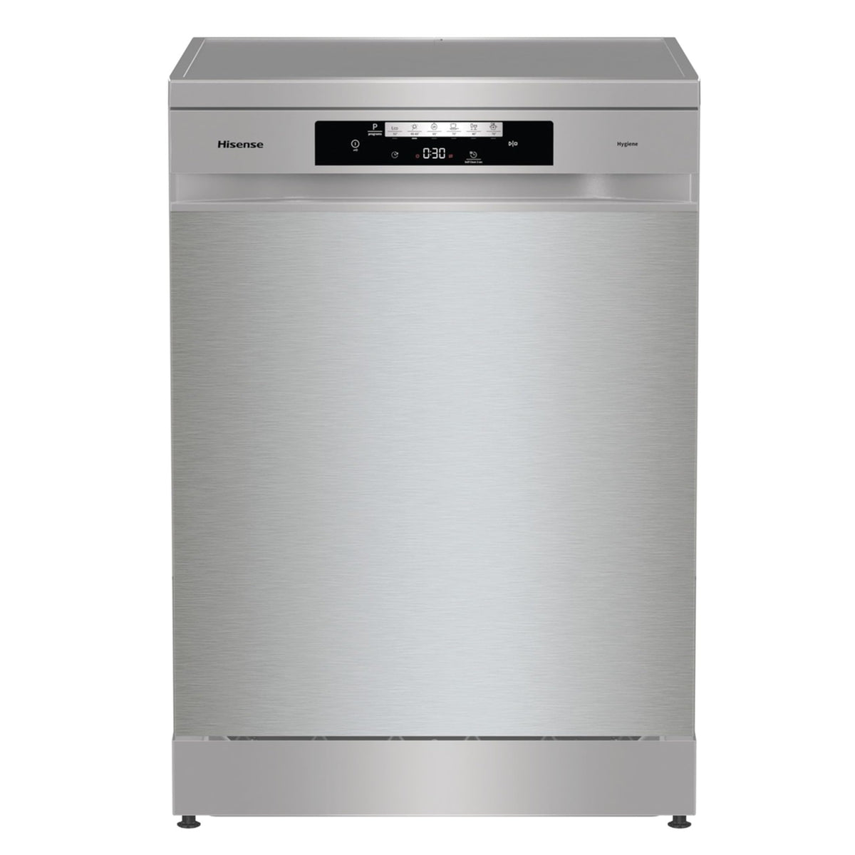 Hisense HS523E15WUK Slimline 10 Places Free Standing Dishwasher White with 30 Minutes Quick Wash [Energy Class E]