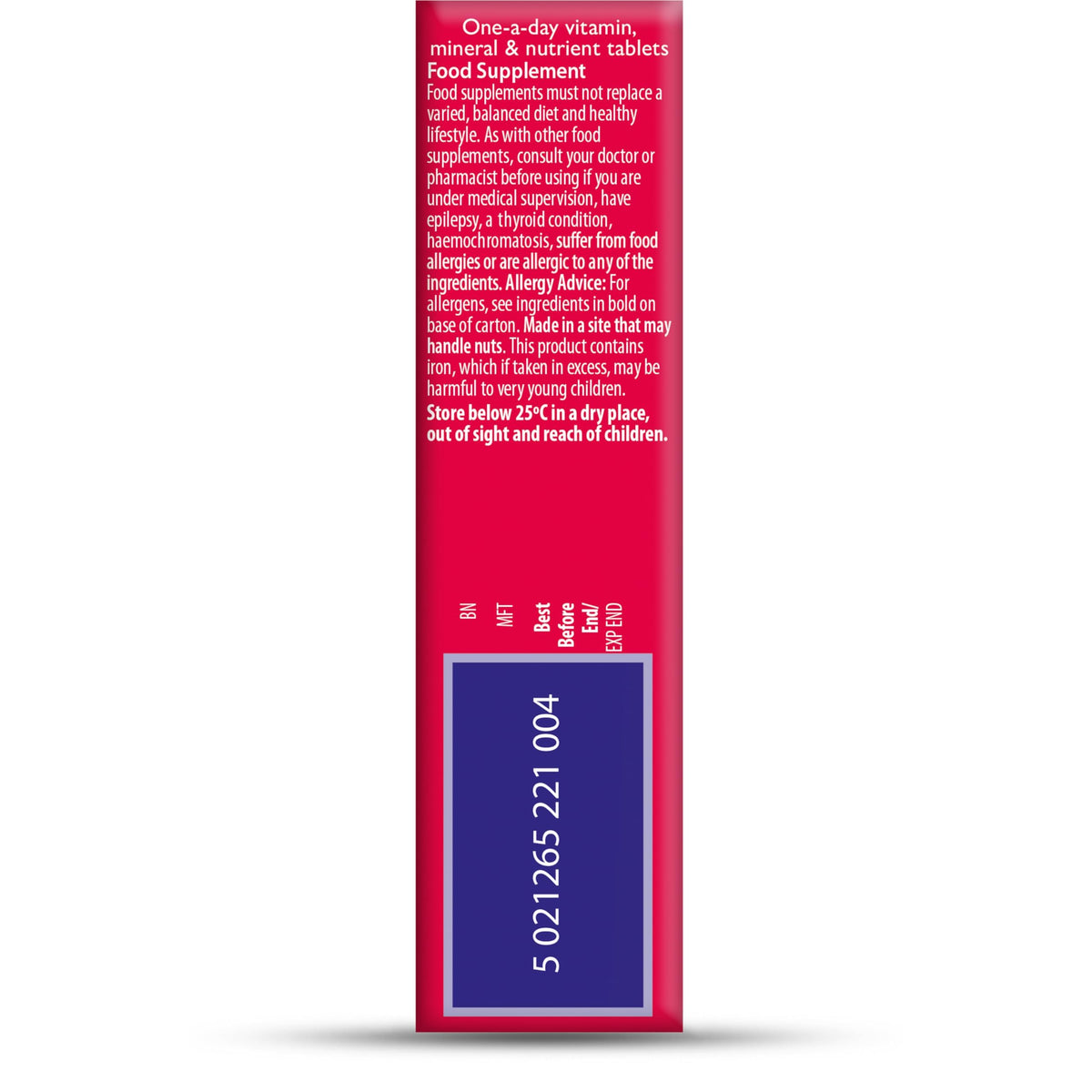 Menopace Original by Vitabiotics - 90-Day Menopause & Perimenopause Vitamin Supplement Tablets - UK's No.1 Menopause Supplement Brand