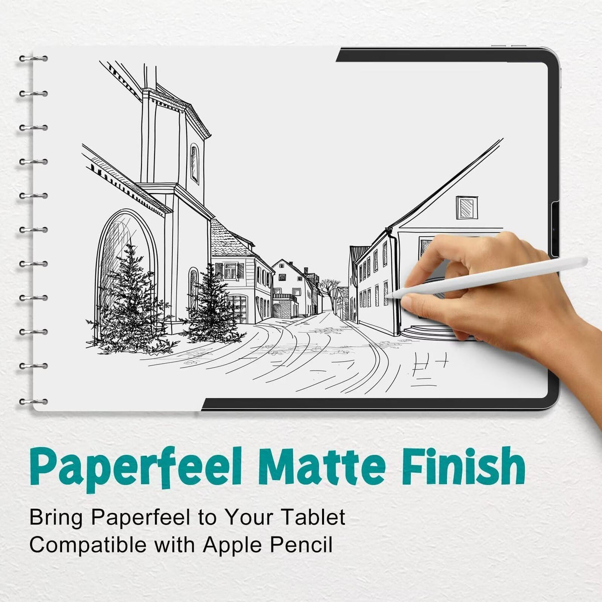PAPERFEEL 2 Pack Screen Protector for iPad Air 13 Inch M4 M3 M2 2026-2024