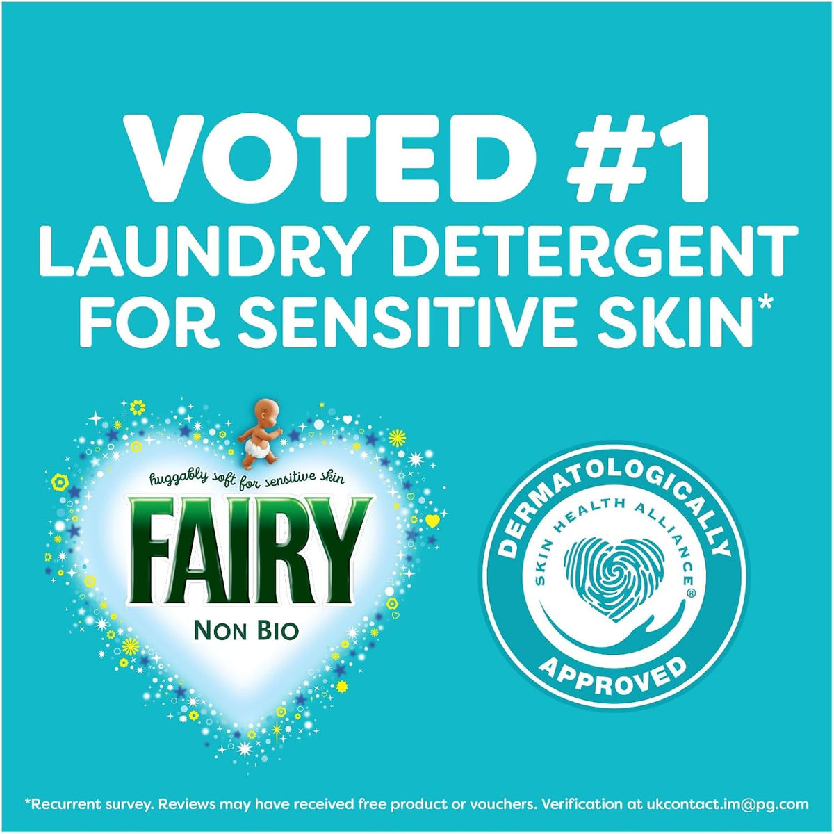 Fairy Non Bio Washing Liquid Pods, 85ct