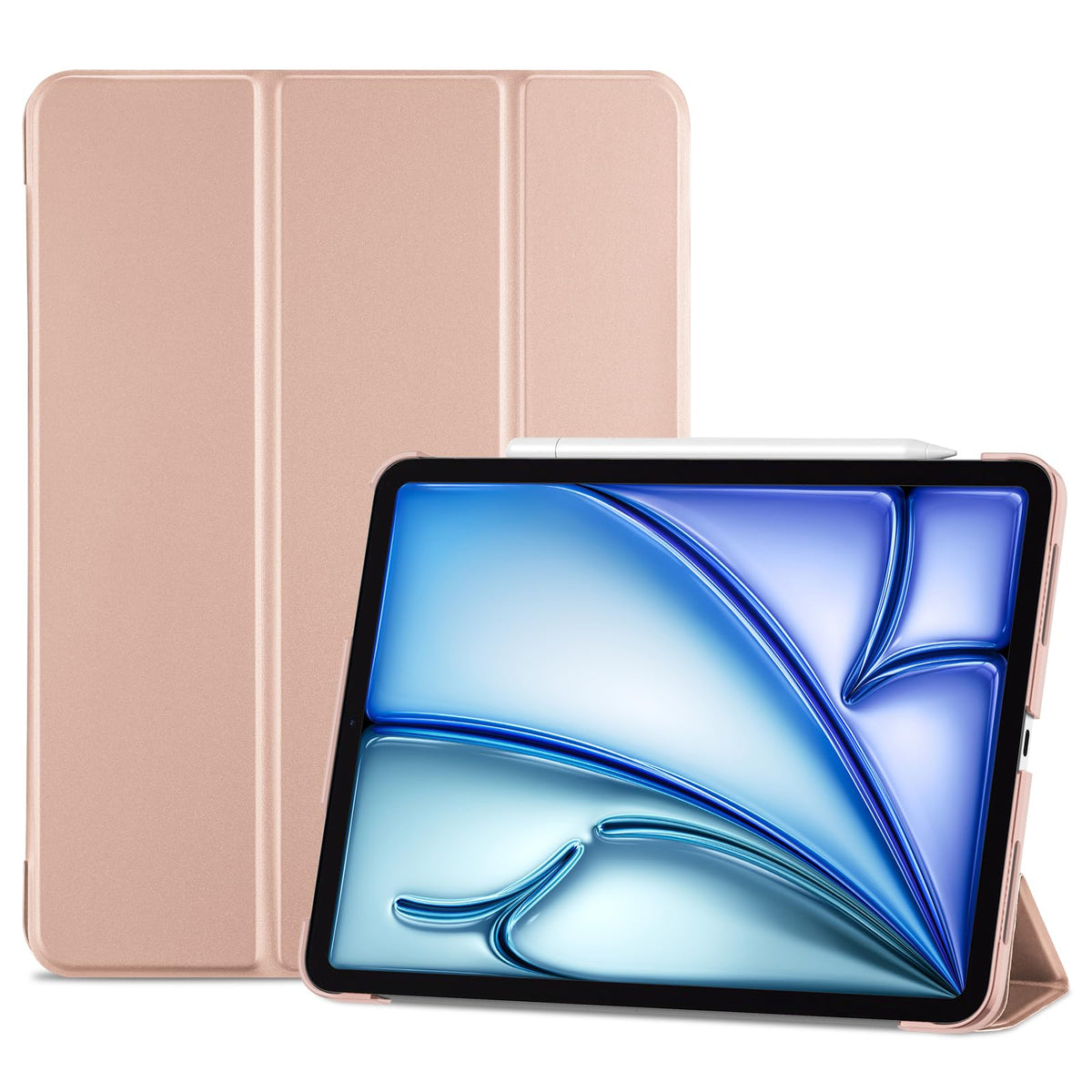 ProCase for iPad Air 11-inch Case M4/M3/M2, Air 5th/4th Gen 10.9,Navy