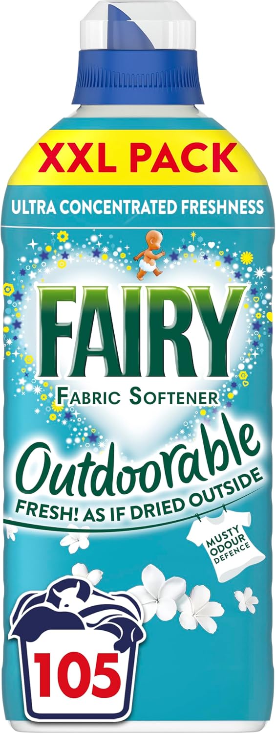 Fairy Outdoorable Fabric Softener, 1.47L, 105 Washes, First Day of Spring