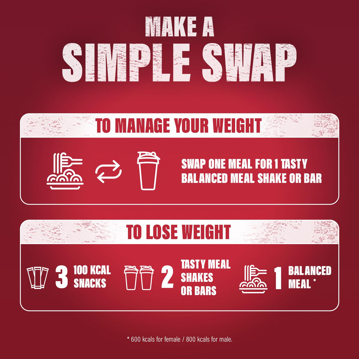SlimFast • Meal Replacement Powder • Caramelised Biscuit Flavour • 584g