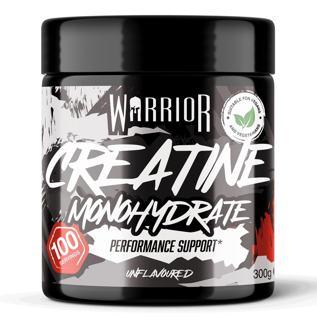 Warrior Creatine Monohydrate Powder 500g Pure Micronised (166 Servings)