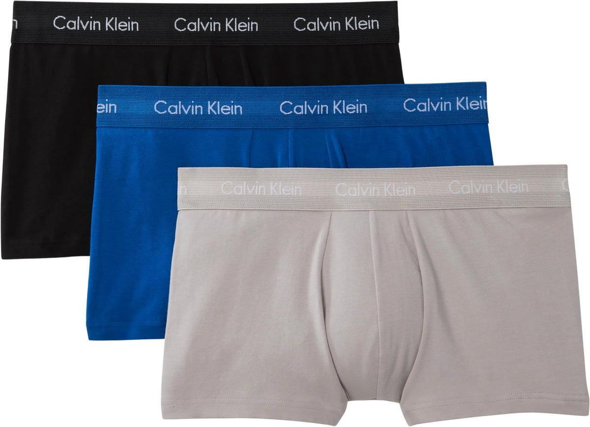 Calvin Klein Men’s 3 Pack Low Rise Trunks Underwear