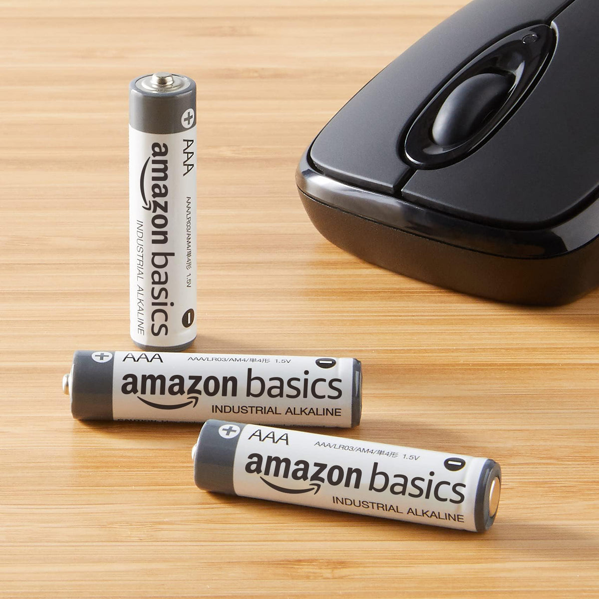 Amazon Basics 40-Pack AAA Alkaline Industrial Batteries, 1.5 Volt, 5-Year Shelf Life