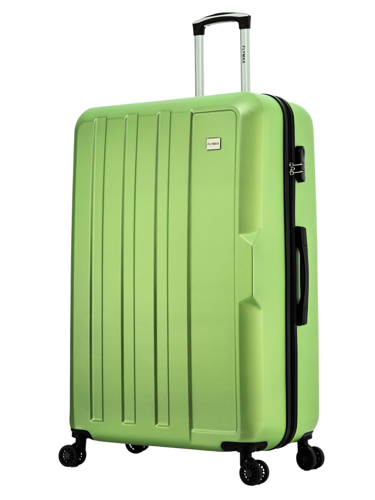 FLYMAX 29" Large Suitcase 4 Wheel Lightweight Luggage Hard Shell Travel Case Hold Check in Fits 23kg - 27kg + 3 Digit Lock Suitcase Large + Telescopic Handle 103 Litre Capacity