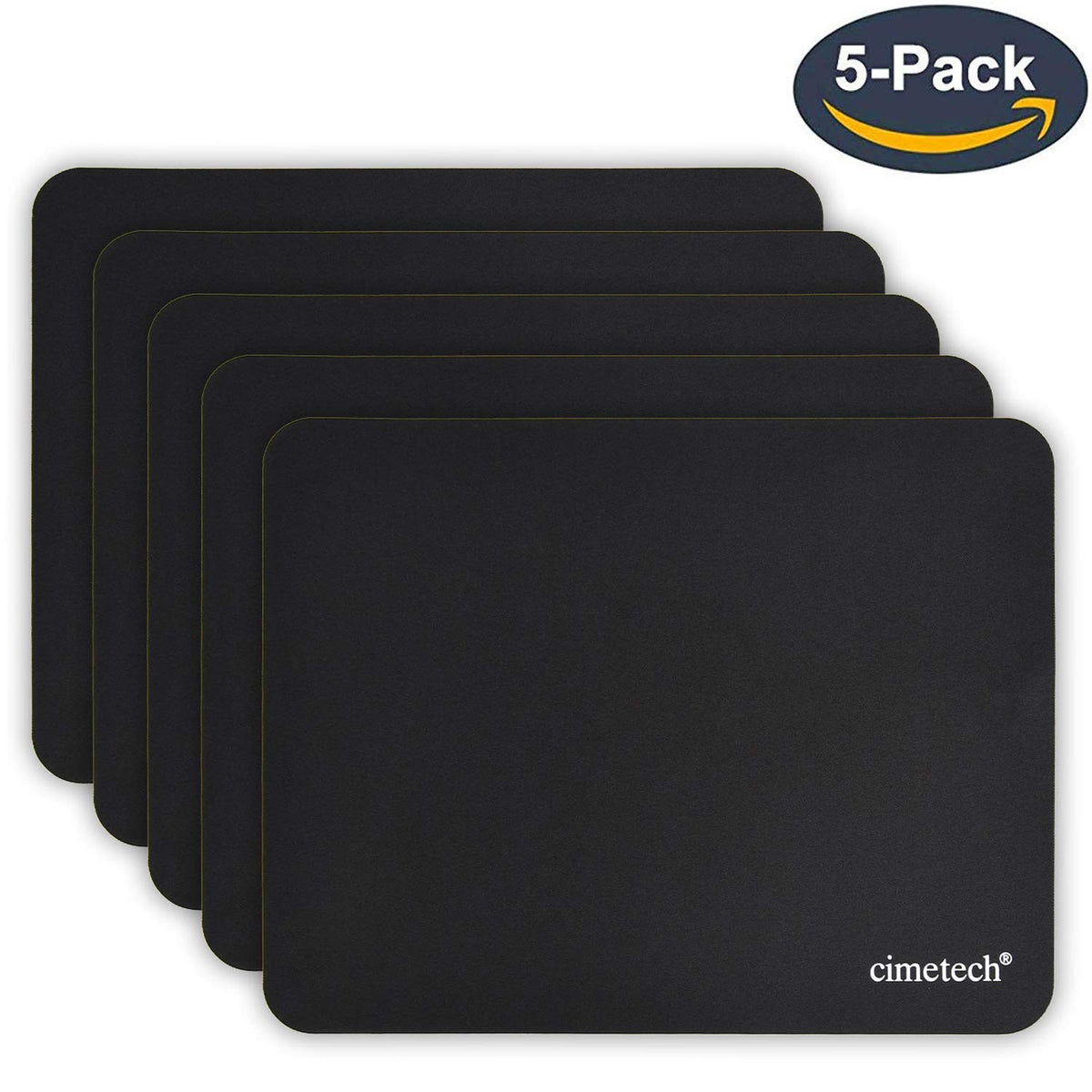 cimetech Gaming Mouse Pad 800 * 300 * 3 MM, Extended Large Mouse Mat Computer Keyboard Desk Pad with Anti-Slip Rubber Base Comfortable Waterproof Soft Cloth, Improved Precision and Speed - Black