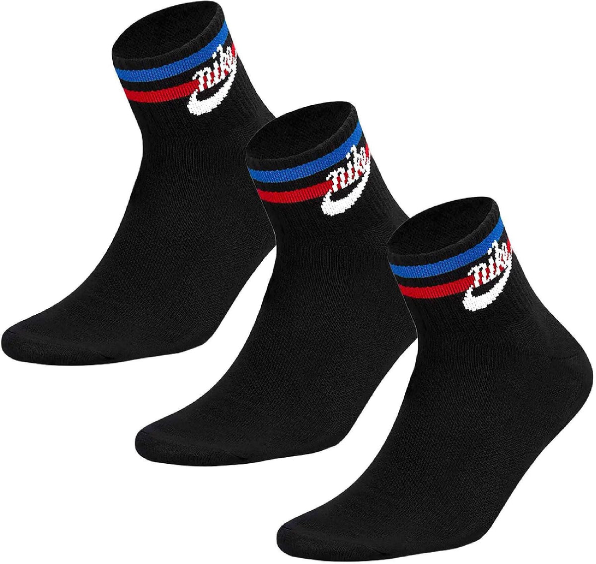 Nike 3 Pack Unisex Adult U NK V CUSH ANKLE Socks