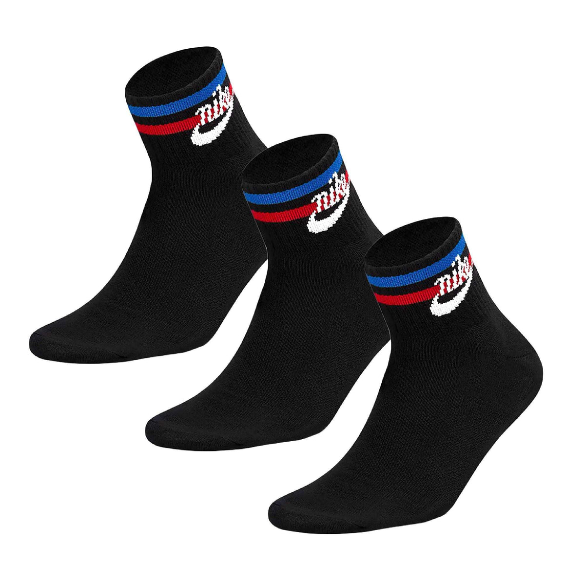 Nike 3 Pack Unisex Adult U NK V CUSH ANKLE Socks