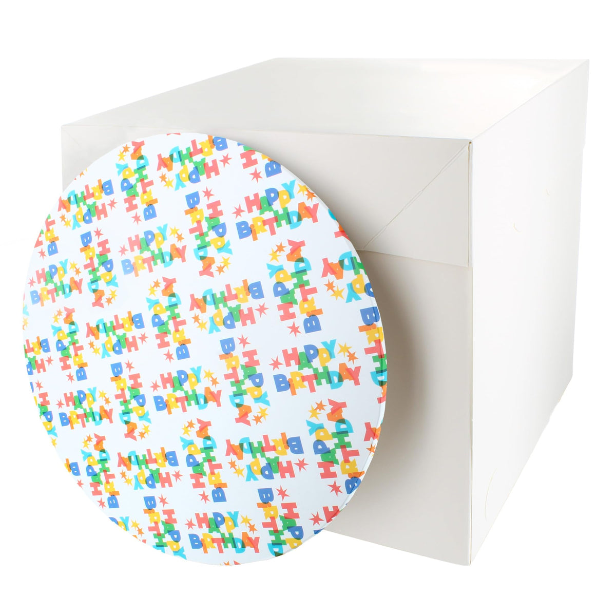 Culpitt 8" (20cm) Marble Print Masonite Board & Extra Tall Box Set