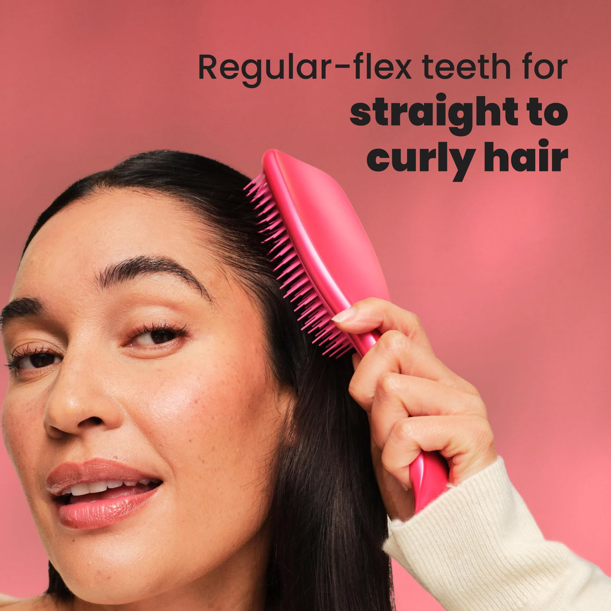 Tangle Teezer The Ultimate Detangler Straight to Curly Hairbrush