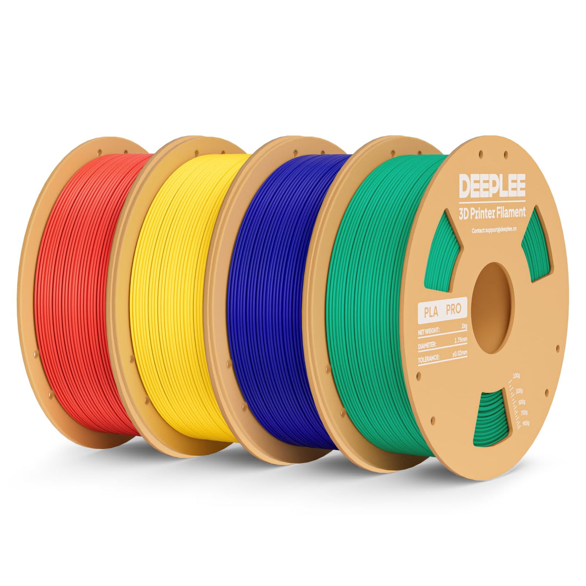 DEEPLEE PLA Filament 1.75mm PLA Pro White*1