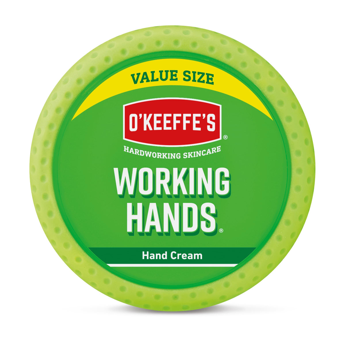 O'Keeffe's Working Hands, 96 g Jar 2 Pack - Hand Cream for Extremely Dry, Cracked Hands | Instantly Increases Moisture Content, Forms a Protective Layer and Prevents Moisture Loss