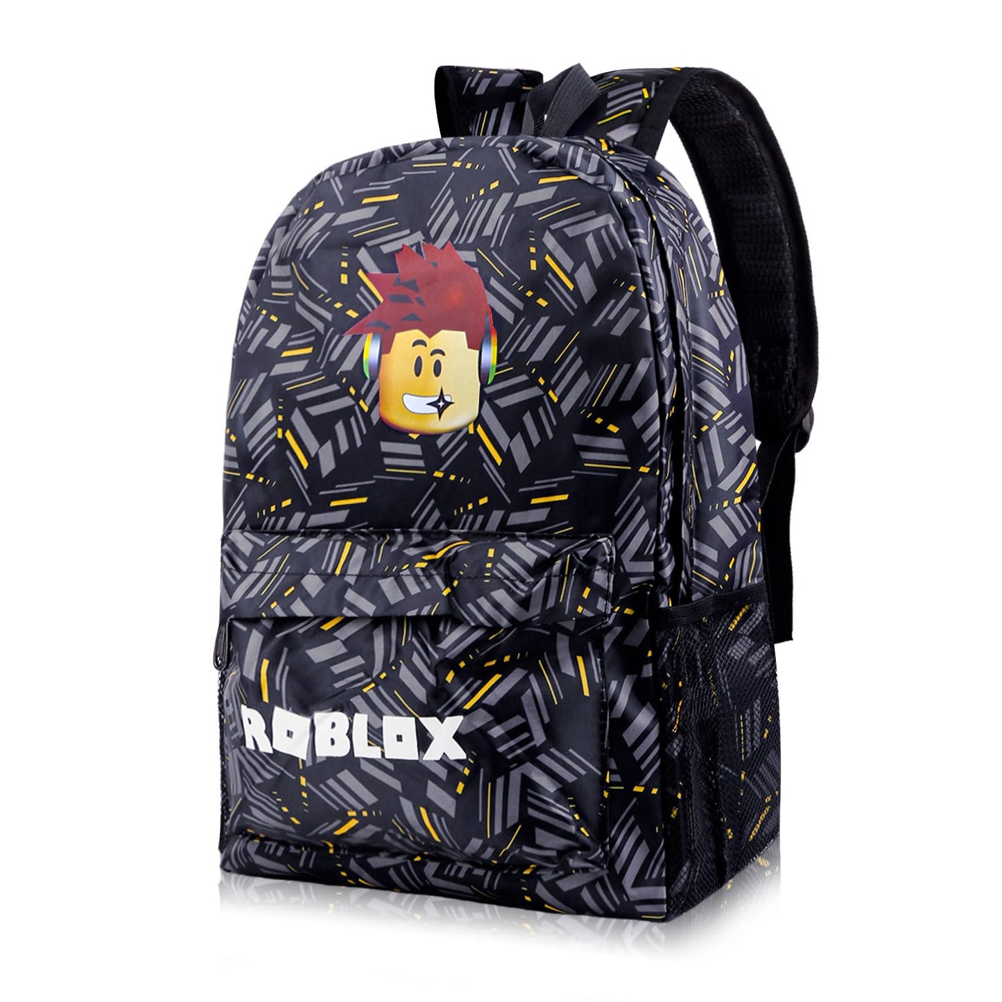 yumcute De-mn Backpack Kids, Teen Game School Bags, Children Primary Schoolbag, Children's School Backpack, 17 Inch Large Capacity Travel Rucksack Waterproof Boys Girls Book Bags for Aged 3-12 Years